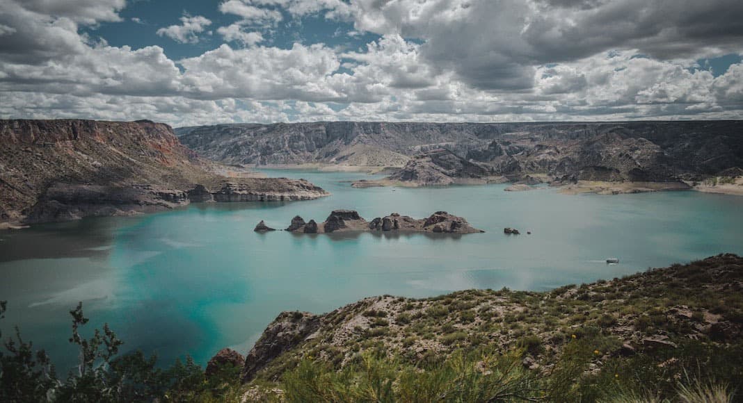 Cañón del Atuel y Dique Valle Grande