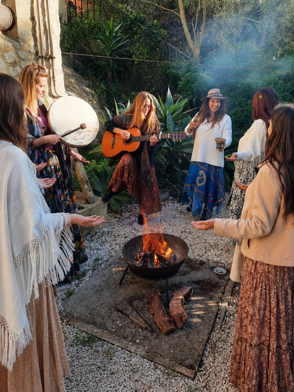 Ceremonia en Casa Corazón de Viento